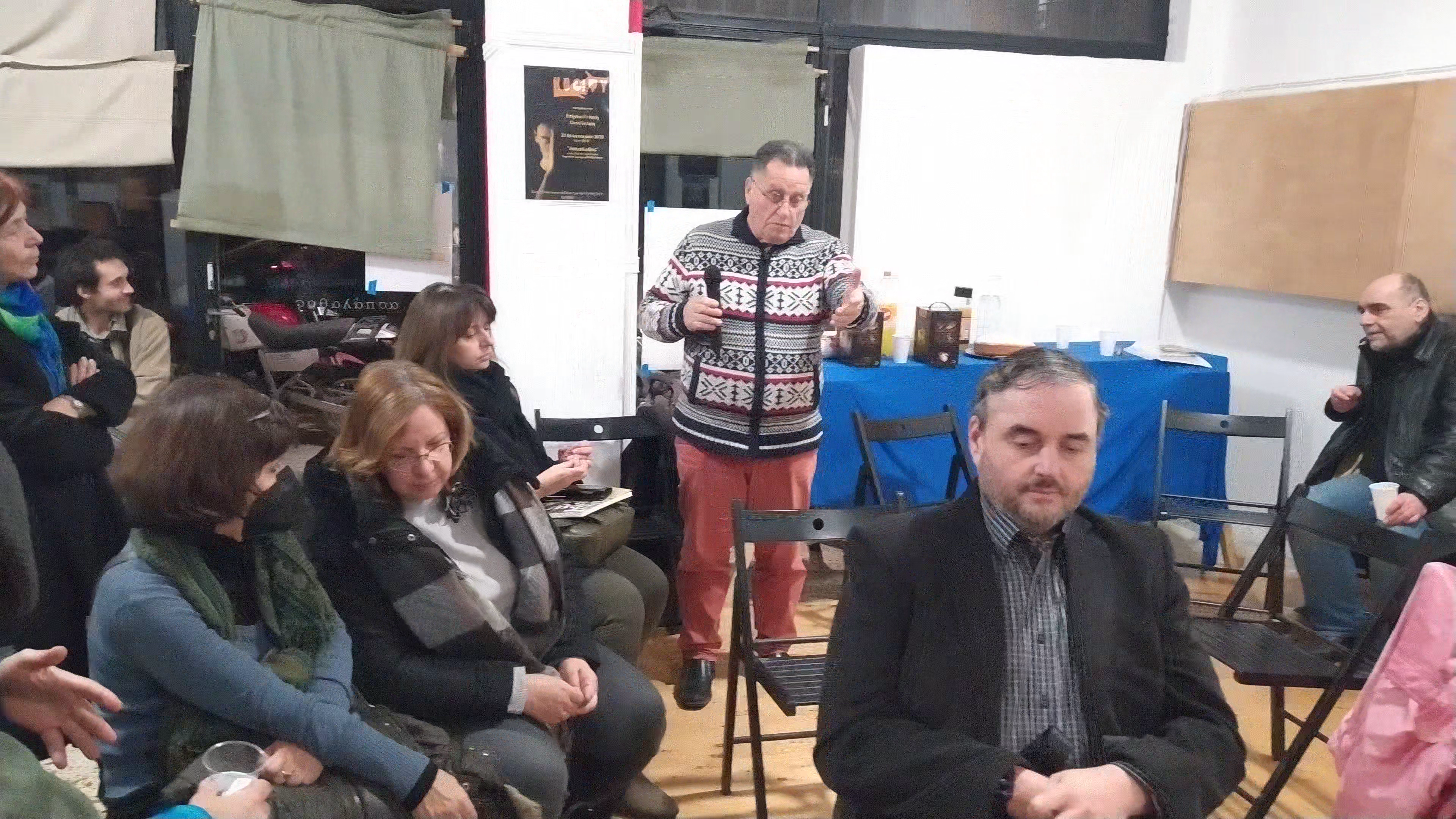 Ετήσια Γεν. Συνέλευση 2023 — Χαιρετισμός Προέδρου Συλλόγου Αλληλεγγύης Πατησίων