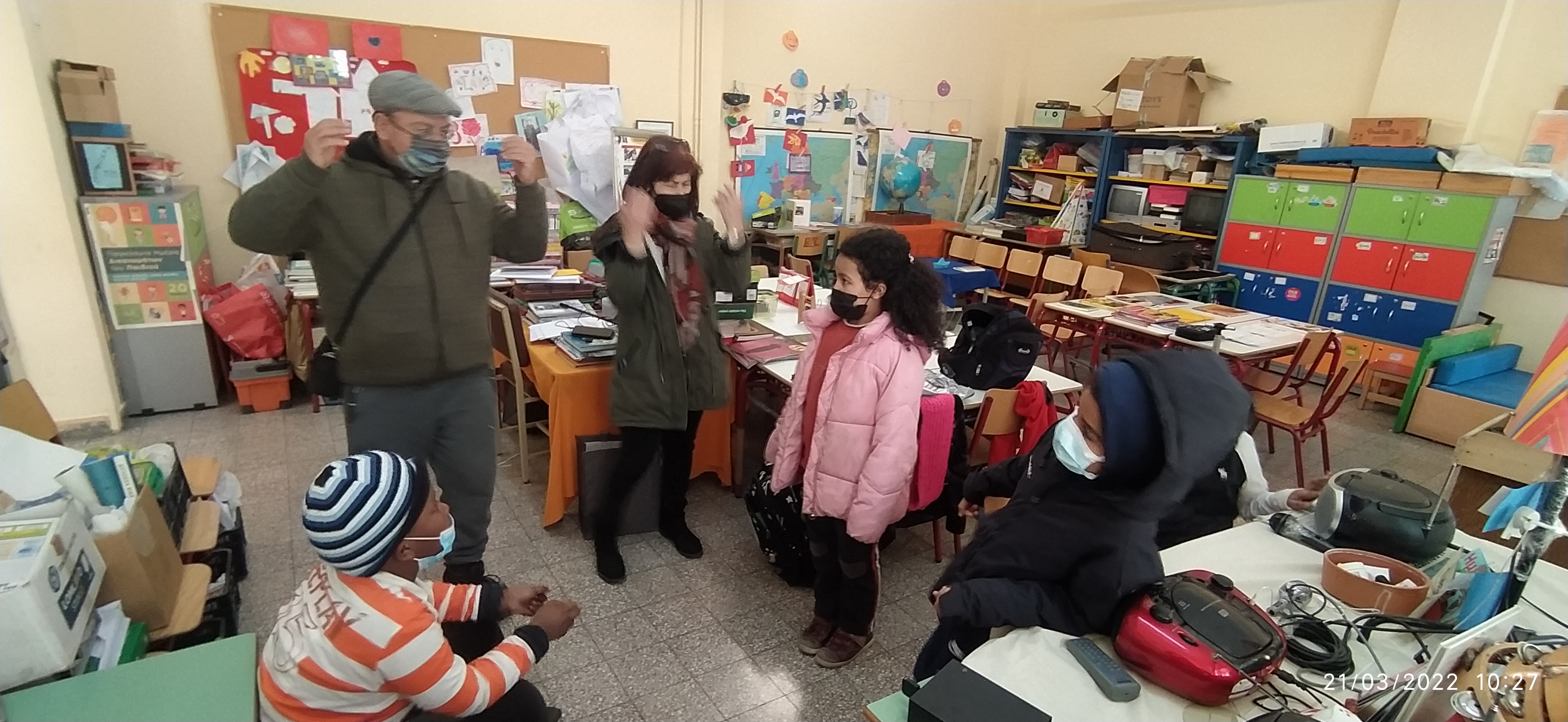 Θρανία της Άνοιξης: Εκπαίδευση Σήματα Morse — 35ο Δημ. Σχολείο (21.03.2021)